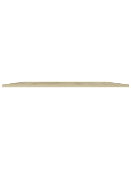 Ripiani per Libreria 4pz Rovere Sonoma 80x20x1,5cm Multistrato