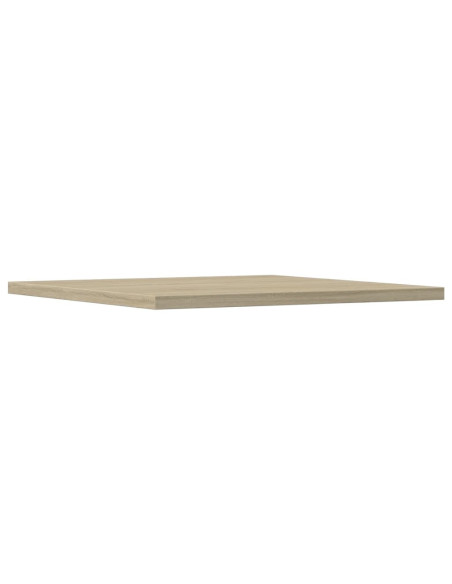 Ripiani per Libreria 4pz Rovere Sonoma 40x40x1,5cm Multistrato