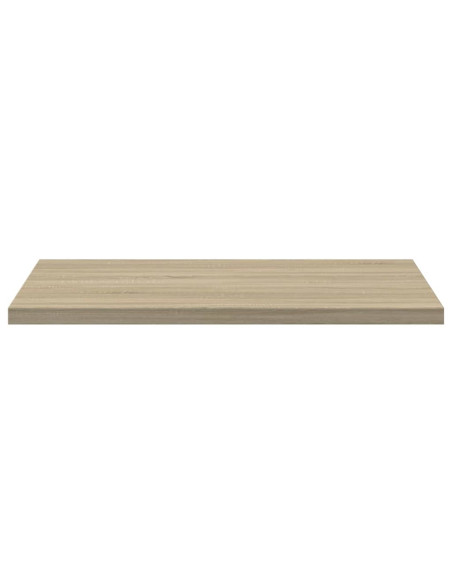 Ripiani per Libreria 4pz Rovere Sonoma 40x40x1,5cm Multistrato