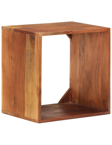 Mensola 40x30x40 cm in Legno Massello di Acacia