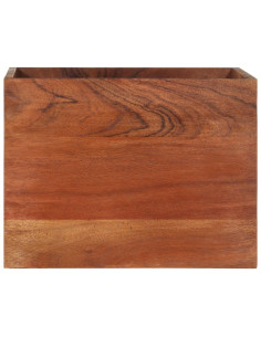 Mensola 40x30x40 cm in Legno Massello di Acacia 2