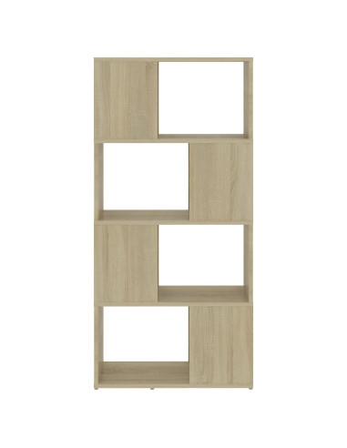 Libreria/Divisorio Rovere Sonoma 60x24x124,5 cm in Truciolato