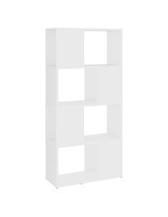 Libreria/Divisorio Bianco 60x24x124,5 cm in Truciolato 2