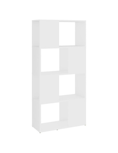 Libreria/Divisorio Bianco 60x24x124,5 cm in Truciolato