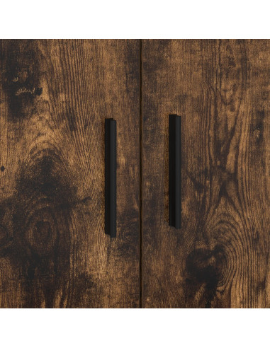 Struttura del letto Rovere fumé 90 x 190 cm Legno multistrato