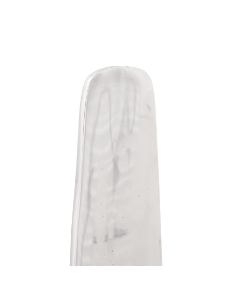 Scultura  Argento 26x26x110 cm in alluminio Mezzo Elica