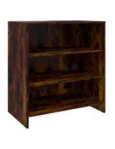 Credenza Rovere Fumo 70x40,5x75 cm in Truciolato 2