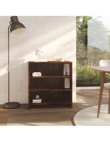 Credenza Rovere Fumo 70x40,5x75 cm in Truciolato