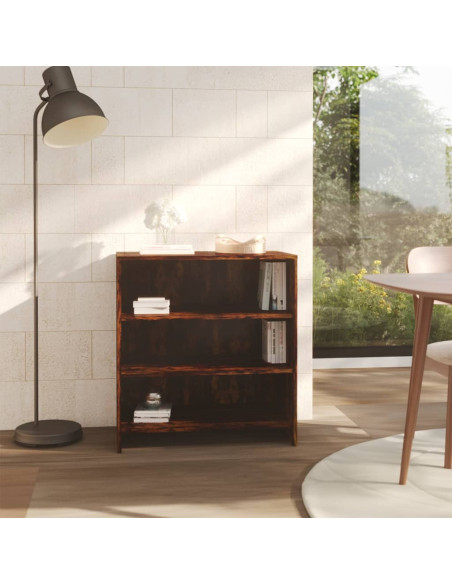 Credenza Rovere Fumo 70x40,5x75 cm in Truciolato
