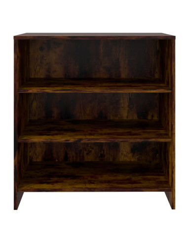 Credenza Rovere Fumo 70x40,5x75 cm in Truciolato