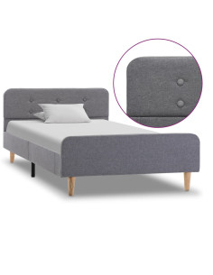 Giroletto Grigio Chiaro in Tessuto 100x200 cm 2