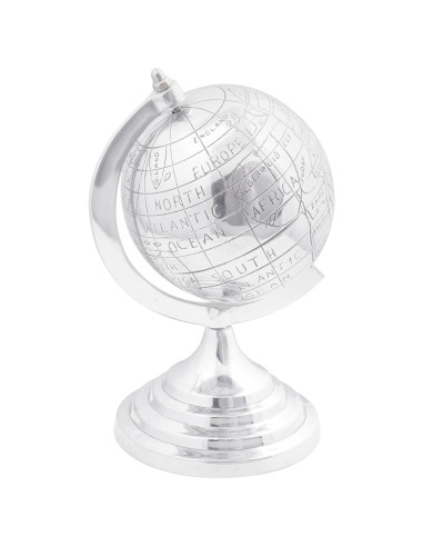 Scultura Argento 16.5 x 14 x 26 cm Alluminio