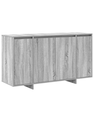 Credenza Grigio Sonoma 135 x 41 x 75 cm Legno multistrato