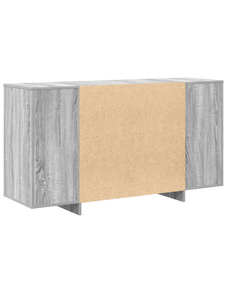 Credenza Grigio Sonoma 135 x 41 x 75 cm Legno multistrato