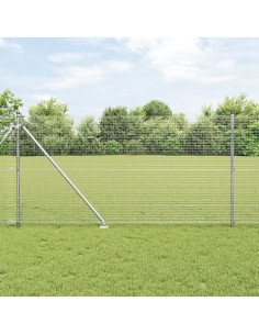 Palo della recinzione Argento 25 x 1,4 m (rete da 19 x 19 mm) 2