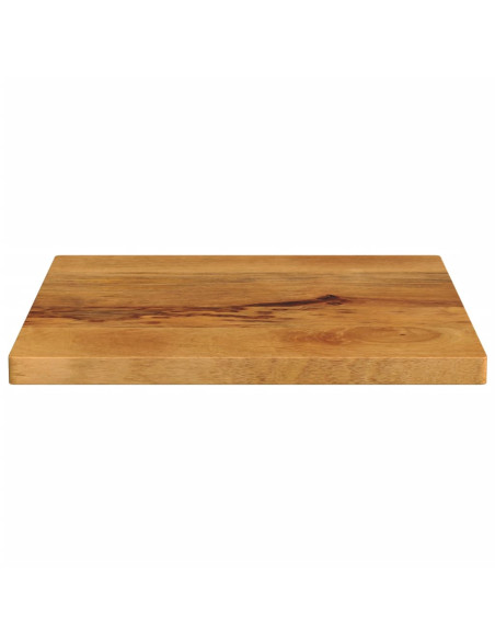 Piano per Tavolo 50x50x3,8 cm Quadrato Legno Massello di Pino