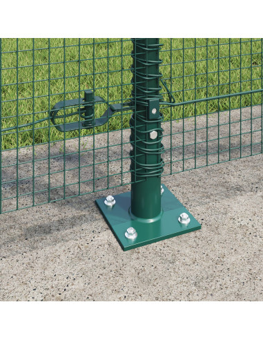 Palo della recinzione Verde 50 x 1,2 m (rete 16 x 16 mm)