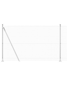 Palo della recinzione Argento 50 x 1,4 m (rete 19 x 19 mm)