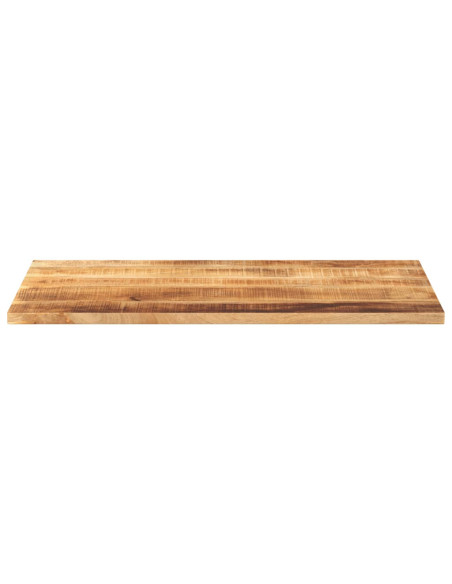 Piano per Tavolo 110x70x2,5 cm Rettangolare Legno Mango Grezzo