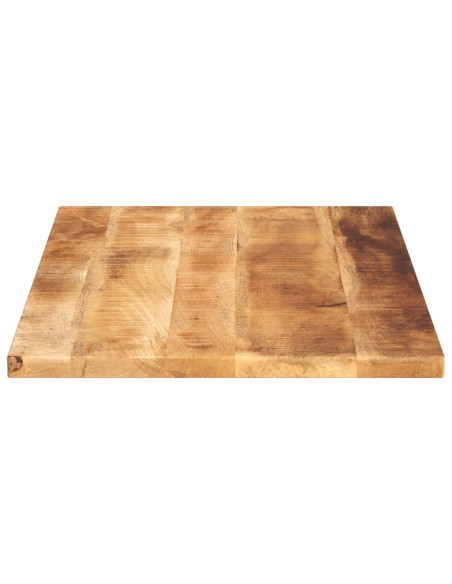 Piano per Tavolo 110x70x2,5 cm Rettangolare Legno Mango Grezzo
