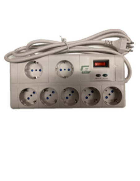 MULTIPRESA 7 PRESE SCHUKO