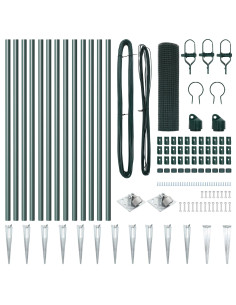 Palo della recinzione Verde 25 x 0,6 m (maglia 12 x 12 mm) 2