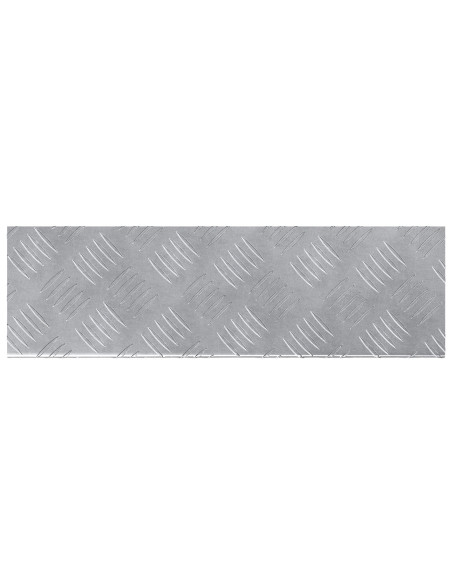 Gradini per Scale 5 pcs Argento 60 x 18 cm Alluminio