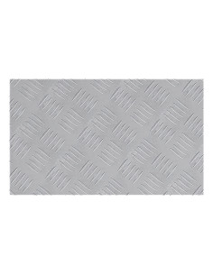 Gradini per Scale 2 pcs Argento 50 x 30 cm Alluminio