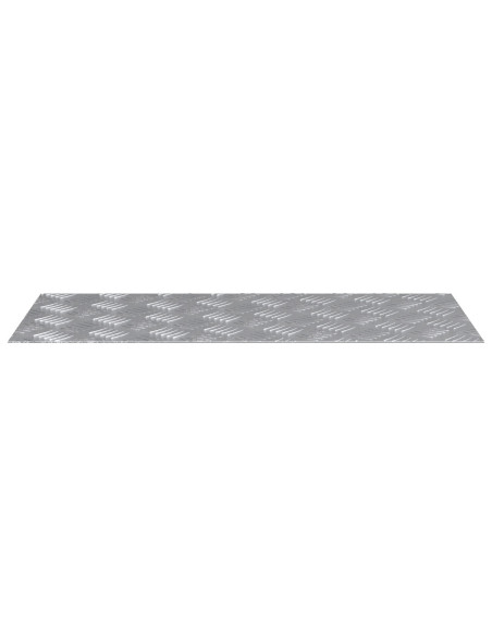 Piastre in Alluminio a Rombo 2 pezzi Antiscivolo 70x30 cm