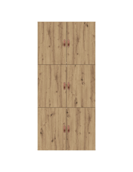 Struttura letto con contenitore  in rovere artigianale 75x190 cm