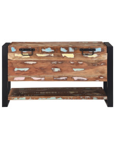 Scatola di Stoccaggio Multicolore Legno massello di recupero 2