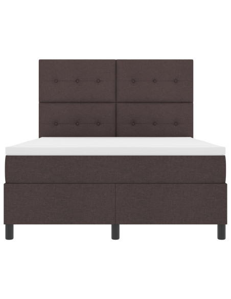 Struttura Letto  con Materasso Carbone Tessuto 140 x 190 cm