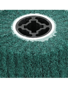 Rulli Abrasivi 3 pcs Verde 12 x 12 x 10 cm Fibre sintetiche