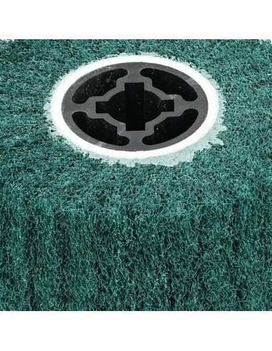 Rulli Abrasivi 3 pcs Verde 12 x 12 x 10 cm Fibre sintetiche