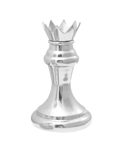 Sculture 2 pcs Argento 17 x 17 x 42 cm Alluminio