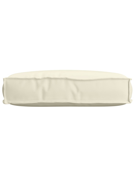 Cuscino per pallet  Crema Poliestere 60 x 40 x 8 cm Leggero