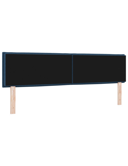 Testiera  Design Linee Blu 180 cm Tessuto