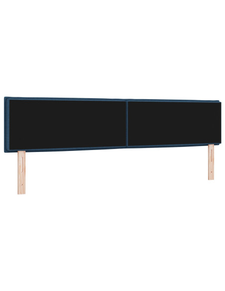 Testiera  Design Linee Blu 200 cm Tessuto