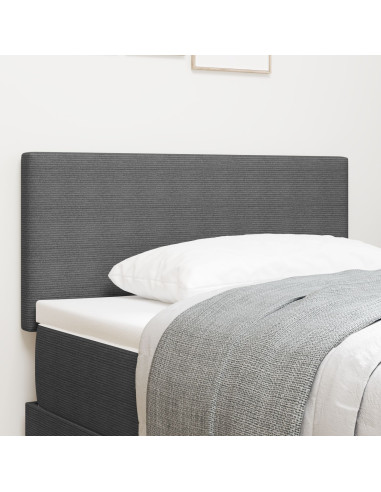 Testiera con testiera Grigio chiaro 80 cm Pelle Sintetica