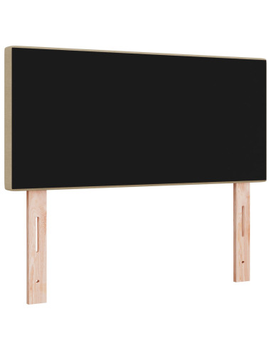 Testiera con testiera Grigio Verde Chiaro 80 cm Pelle Sintetica