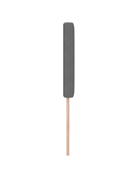 Testata  Design Semplice Grigio Chiaro 90 cm Tessuto Corduroy