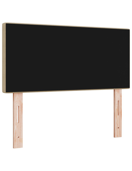 Testiera Grigio Verde Chiaro 100 cm Pelle Sintetica