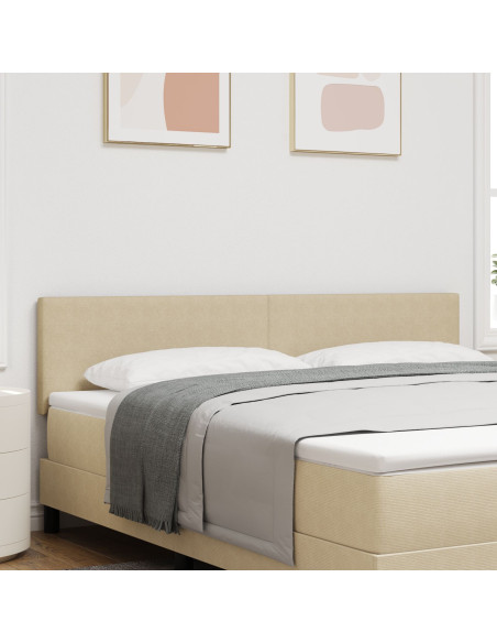 Testiera  Design Semplice Verde Chiaro Grigio 180 cm Tessuto in Velluto