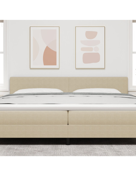 Testiera Grigio Verde Chiaro 200 cm Pelle Sintetica