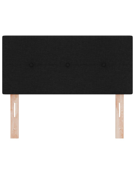 Testiera con testiera Nero 80 cm Pelle Sintetica