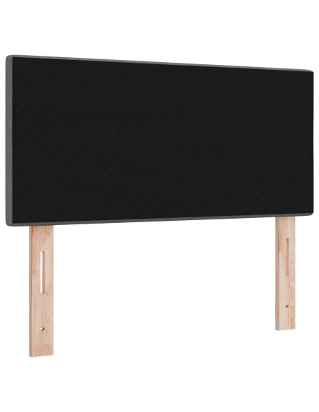 Testiera con testiera Grigio scuro 90 cm Pelle Sintetica