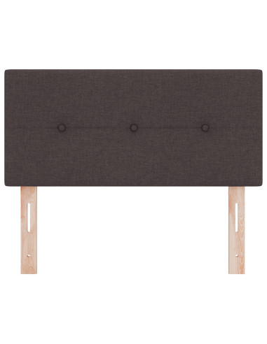 Testiera con testiera Marrone Scuro 90 cm Pelle Sintetica