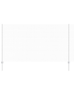Recinzione con Posto Argento 1,4 x 10 m Acciaio 2