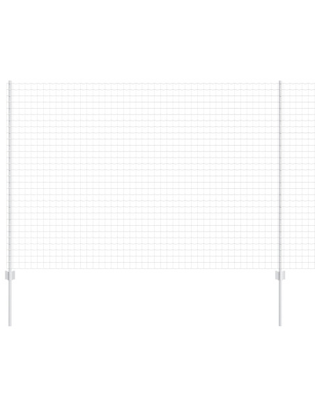 Set di Recinzioni Euro  Set di 2 Acciaio zincato 10 m Durevole