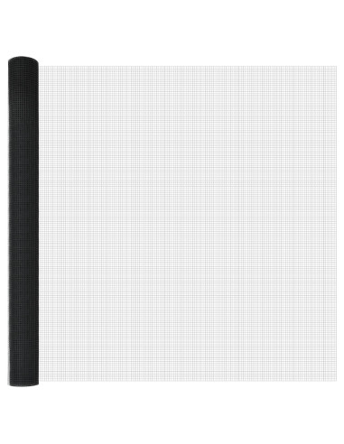 Palo della recinzione Grigio 25 x 1,6 m (rete 12 x 12 mm)